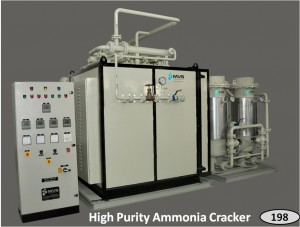 Ammonia Cracker for Hydrogen-Nitrogen mix production